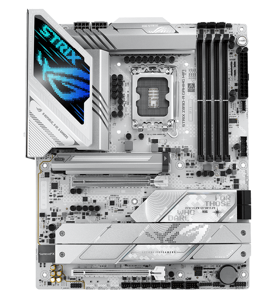 Vị trí đầu cắm quạt Strix Z890-A